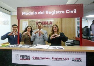 Nuevo m&oacute;dulo del registro civil en CDMX acerca servicio a poblanos