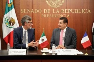 Derechos humanos, democracia e igualdad de g&eacute;nero son puntos de coincidencia con Francia: Armenta