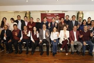 Morena en Puebla, llama a rechazar campa&ntilde;as sucias contra la Reforma del Poder Judicial