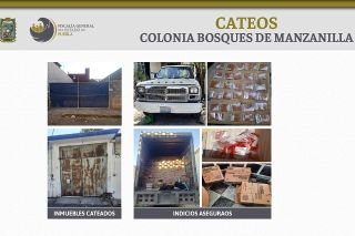 FGE recupera mercanc&iacute;a robada en Bosques de Manzanilla