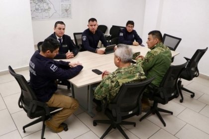 Supervisan SSP y SEMAR labores operativas en San Mart&iacute;n Texmelucan