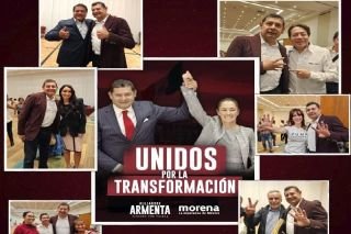En unidad vamos a ganar y continuaremos la Cuarta Transformaci&oacute;n: Armenta