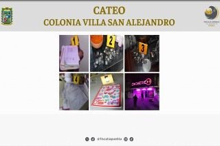 FGE cate&oacute; bar en Villa San Alejandro por presunta explotaci&oacute;n sexual&nbsp;