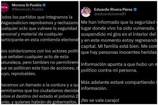 Seguimos Haciendo Historia reprueba actos de inseguridad en la capital poblana
