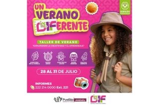 Anuncia SMDIF actividades l&uacute;dicas para ni&ntilde;as y ni&ntilde;os con taller &ldquo;Un verano DIFerente&rdquo;
