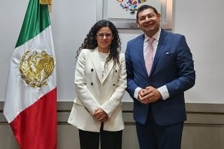 Coordinaci&oacute;n institucional con luisa mar&iacute;a alcalde a favor de M&eacute;xico refrenda Alejandro Armenta