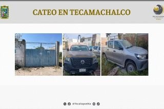 Por robo de veh&iacute;culo con mercanc&iacute;a, FGE cate&oacute; inmueble en Tecamachalco&nbsp;