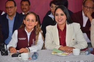 Morena y sus diputados federales y locales respaldan el triunfo de Tonantzin Fern&aacute;ndez en San Pedro Cholula