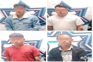 Detiene SSP a cuatro hombres por portaci&oacute;n ilegal de arma de fuego