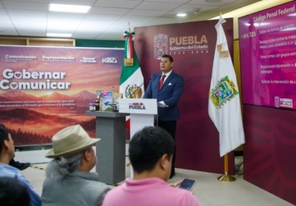 Gobierno de Puebla respalda a presidenta Claudia Sheinbaum en la defensa de la soberan&iacute;a nacional