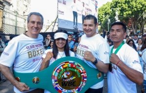 Por la paz y contra las adicciones, Puebla se uni&oacute; a Clase Nacional de Boxeo de la presidenta Sheinbaum
