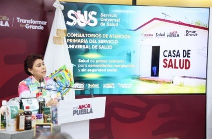 Puebla ampl&iacute;a cobertura de salud con nuevas unidades e infraestructura