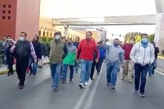 Fracasa marcha contra verificaci&oacute;n en Puebla