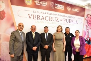 Gobiernos estatales de Puebla y Veracruz refuerzan Coordinaci&oacute;n en materia de seguridad