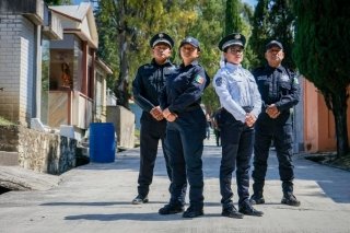 Polic&iacute;a Auxiliar refuerza presencia operativa por conmemoraci&oacute;n de D&iacute;a de Muertos