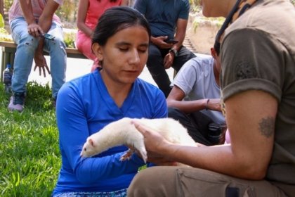 IMDP y Africam Safari ofrecen recorrido sensorial a deportistas con discapacidad visual