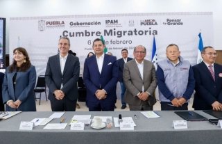 Donde haya un migrante ofendido, habr&aacute; una mano del Gobierno de M&eacute;xico y Puebla: Armenta