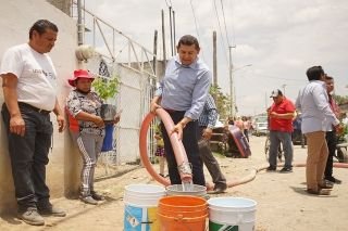 Las necesidades sociales, como la escasez de agua, se atienden con prontitud y cercan&iacute;a: Armenta