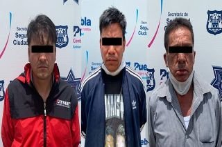 Tres presuntos integrantes de &ldquo;Los Labs&rdquo; fueron detenidos: polic&iacute;a municipal de Puebla