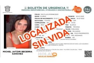 Localizan sin vida a Michel Jatziri