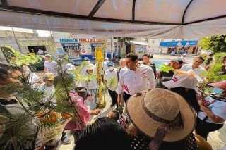 Armenta encabeza Macro Jornada de Reforestaci&oacute;n en Puebla a favor del medio ambiente