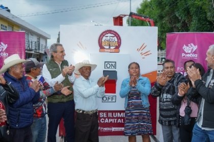 Puebla Brilla transforma la ciudad con m&aacute;s de 11 mil luminarias modernizadas