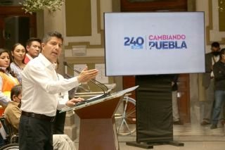 Eduardo Rivera P&eacute;rez cumple 240 d&iacute;as corrigiendo el rumbo de puebla