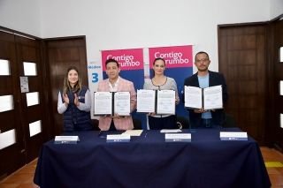 SMDIF y Canirac firman de convenio para la inclusi&oacute;n de personas con discapacidad