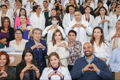 Salud y comprimiso: Ceci Arellano entrega insumos al Hospital de la Ni&ntilde;ez Poblana