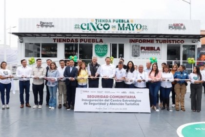 Puebla blinda seguridad con segundo CESAT: vigilancia inteligente y respuesta inmediata