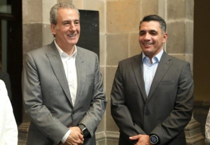 Gobierno de la Ciudad firma de Convenio de Colaboraci&oacute;n &ldquo;Torres Atalaya y Bot&oacute;n de Alarma OXXO&rdquo;