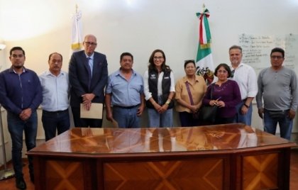 Privilegi&oacute; Gobierno de la Ciudad el di&aacute;logo con ejidatarios de San Baltazar Campeche