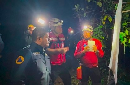 Por tercer d&iacute;a consecutivo se mantiene b&uacute;squeda en Gruta de Chichicazapa