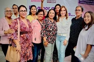 Ceci Arellano convoca a  liderazgos social para promover la alimentaci&oacute;n saludable