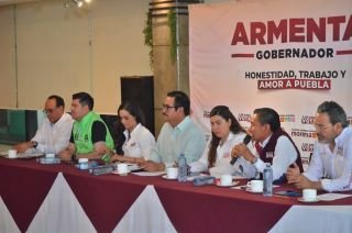 Alejandro Armenta y la megacoalici&oacute;n devolver&aacute;n a Puebla lo que el PRIAN rob&oacute; por d&eacute;cadas