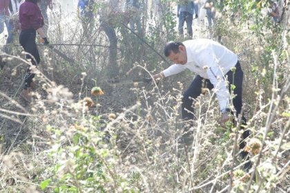 Las faenas nos recuerdan que somos ciudadanos al servicio de Puebla: Armenta