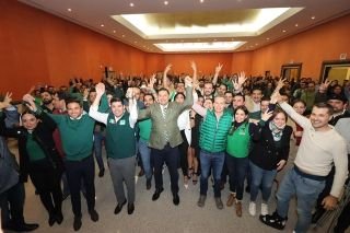 "La megacoalici&oacute;n se integra con quienes amamos a Puebla": Armenta&nbsp;