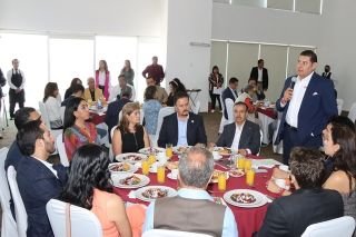 Coincide Armenta con rectores de instituciones privadas en fortalecer estrategia educativa y laboral&nbsp;