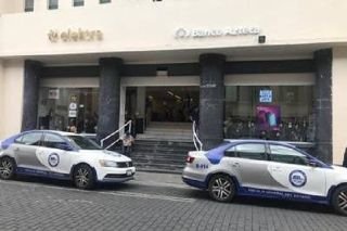 Elektra del centro hist&oacute;rico de Puebla, sufre atraco.