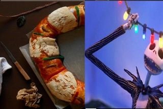 Crean rosca con personajes de Tim Burton