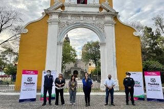 Parque de Santiago se suma a las &aacute;reas verdes intervenidas por el ayuntamiento de puebla