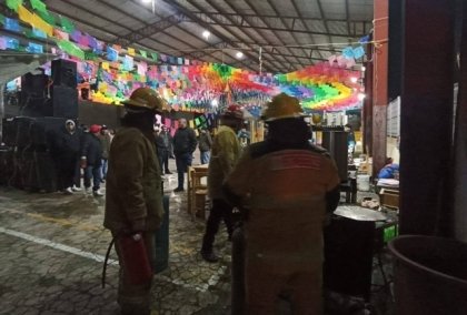 Tragedia en Cuacuila: Explosi&oacute;n de tanque de gas deja 10 heridos en fiesta patronal