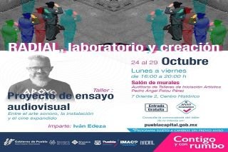 Grafismo y ensayo audiovisual, pr&aacute;cticas art&iacute;sticas que se podr&aacute;n aprender en los talleres del IMACP