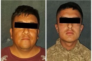 Polic&iacute;a estatal y municipal, en coordinaci&oacute;n con Guardia Nacional detuvieron a dos hombres por portaci&oacute;n de arma de fuego