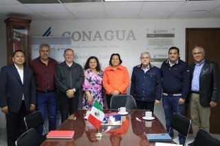 Coordinan SDR y CONAGUA esfuerzos para fortalecer el sector h&iacute;drico agropecuario en 2025