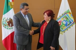 Tras renuncia de Jos&eacute; Antonio, Araceli Soria toma protesta como secretaria de Salud en Puebla